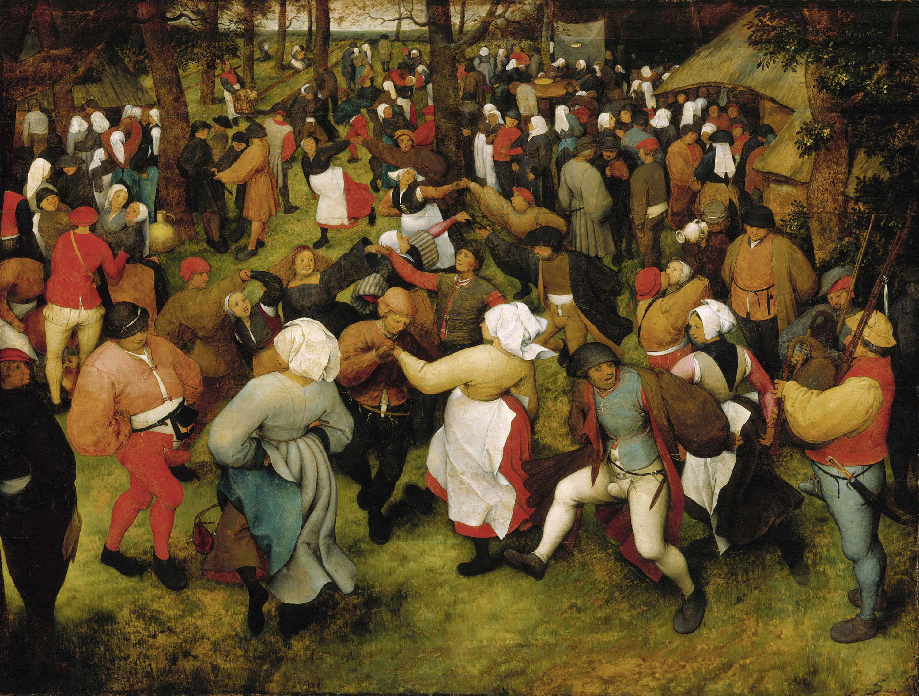 Pieter Bruegel the Elder - Wedding Dance in the Open Air - WGA03505