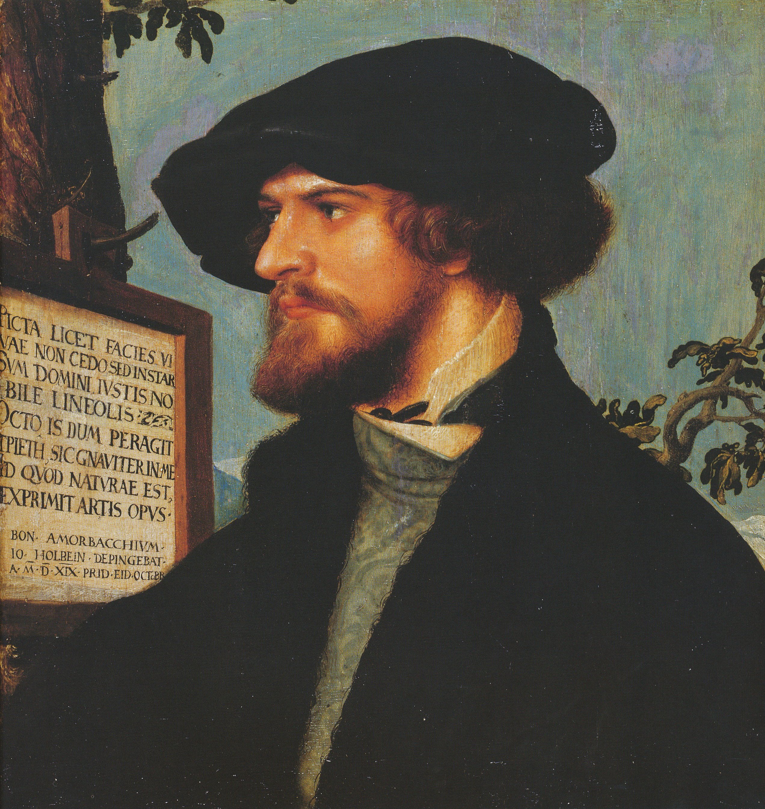Portrait of Boniface Amerbach, by Hans Holbein the Younger