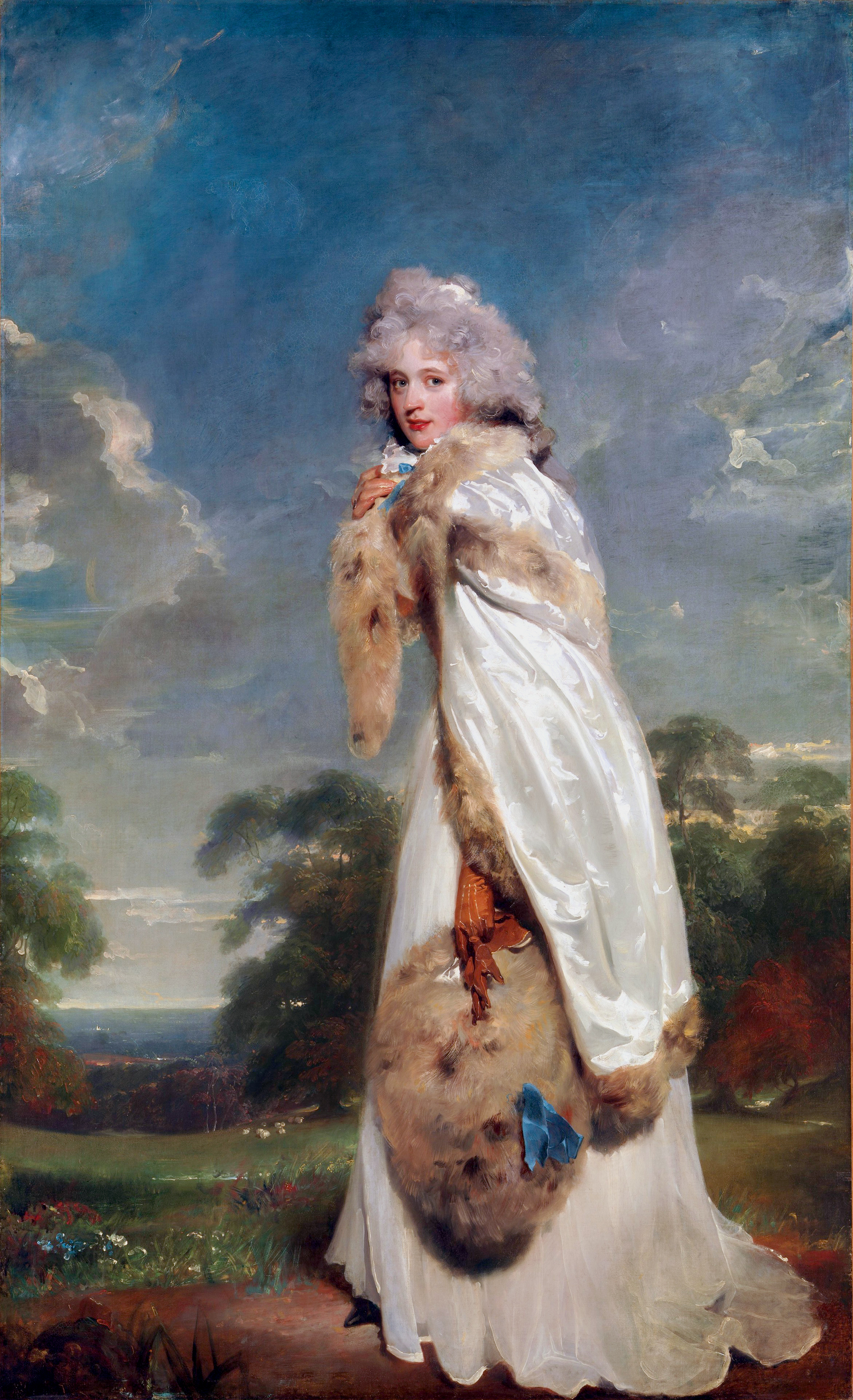 Portrait of Elizabeth Farren, by Thomas Lawrence 2