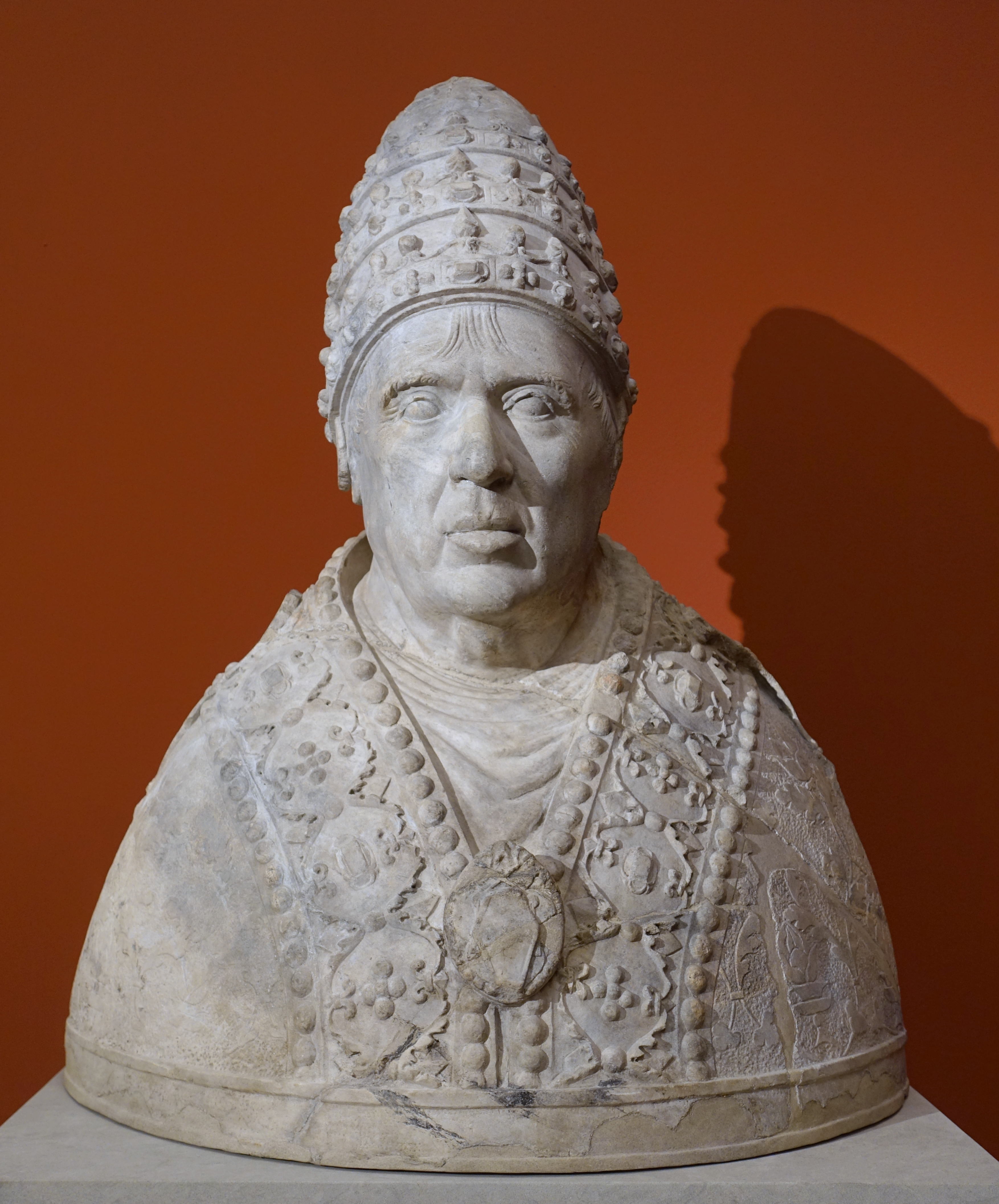 Portrait of Pope Alexander VI, Rome, late 15th century, marble - Bode-Museum - DSC03724