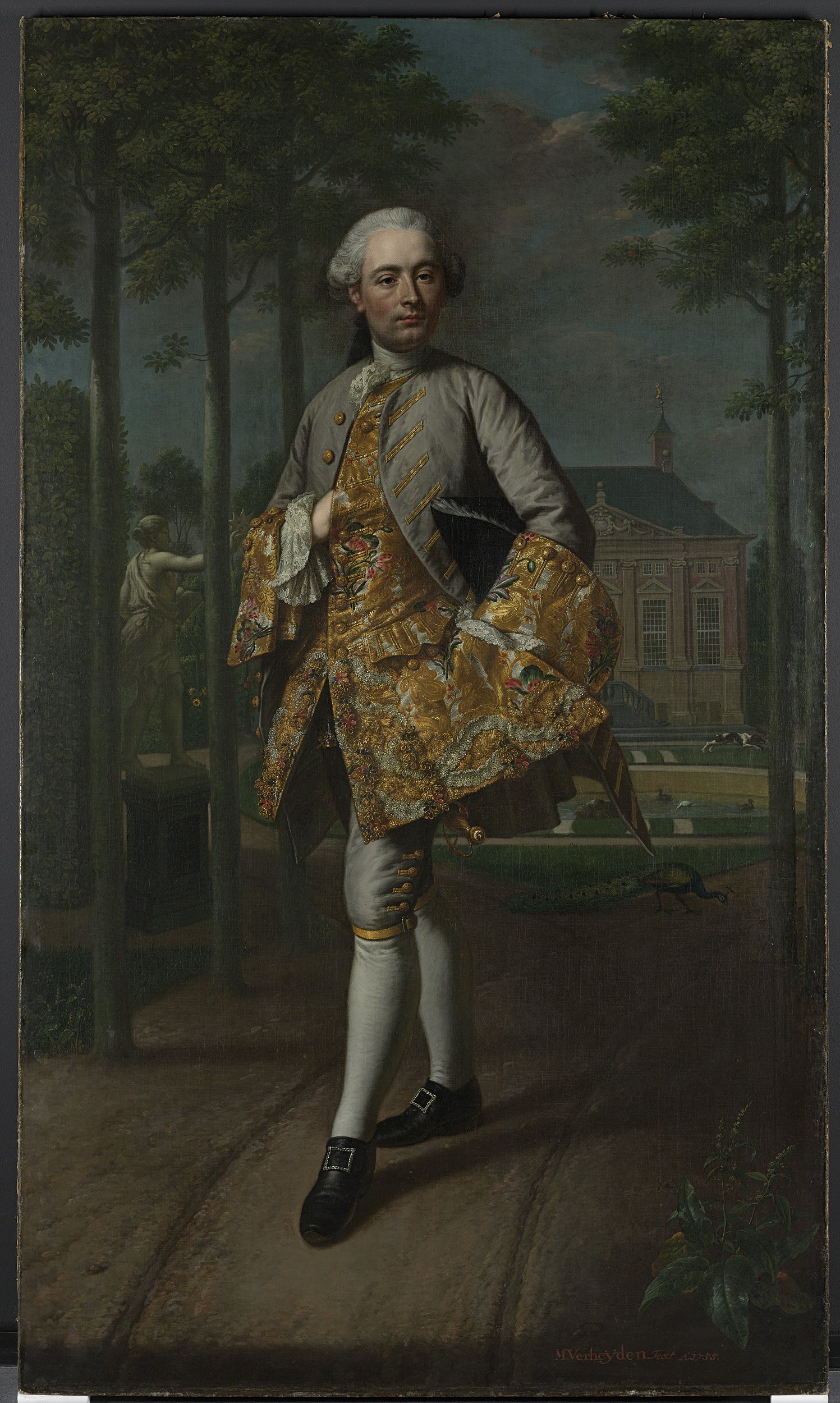Portret van Gerard Cornelis van Riebeeck Rijksmuseum SK-A-816