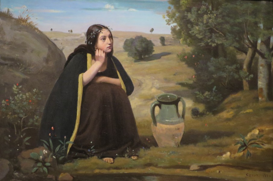 'Rebecca at the Well' by Corot, Norton Simon Museum