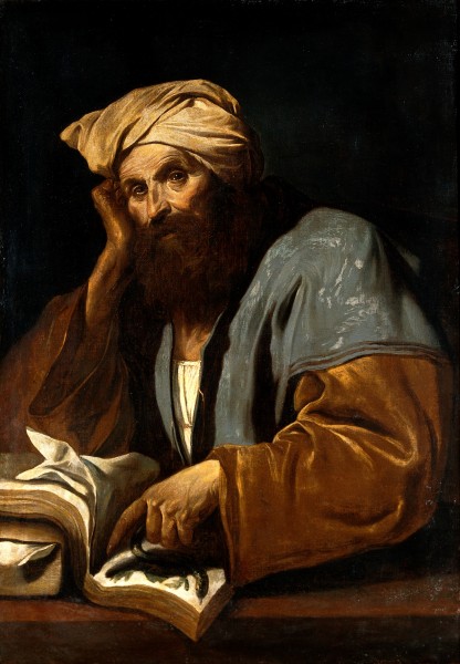 A man of learning (Avicenna?). Oil painting by a Ne Wellcome V0017691