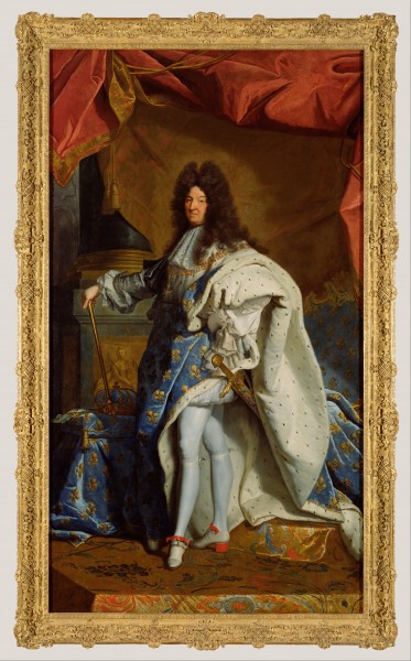 After Hyacinthe Rigaud (French - Portrait of Louis XIV - Google Art Project