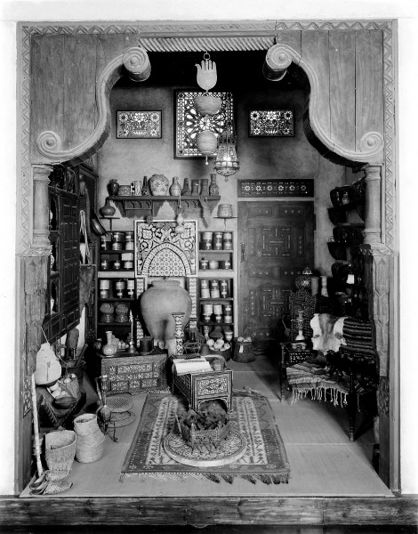 An Arab pharmacy in Damascus, interior view. Wellcome M0006340