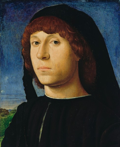 Antonello da Messina - Portrait of a Young Man - Google Art Project