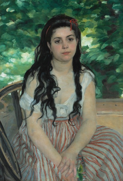 Auguste Renoir - En été - La bohémienne - Google Art Project