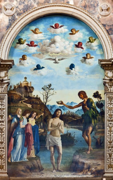 Baptism of Christ by Cima da Conegliano