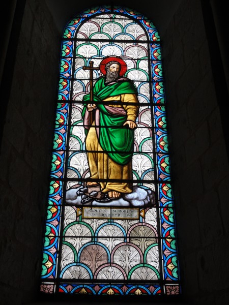 Basilique Saint-Eutrope de Saintes, vitrail 05