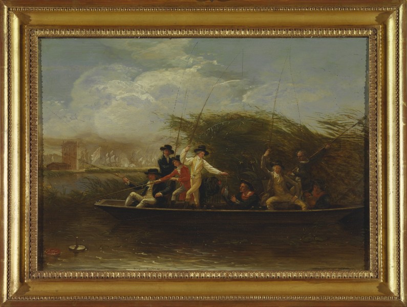 Benjamin West - Gentlemen Fishing - Google Art Project (2410038)