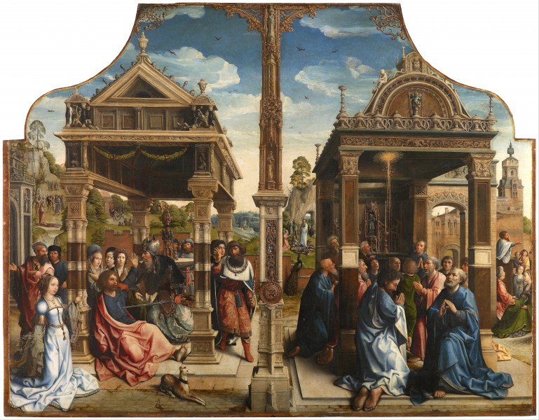 Bernaerd van Orley - Altarpiece of Saints Thomas and Matthias - Google Art Project
