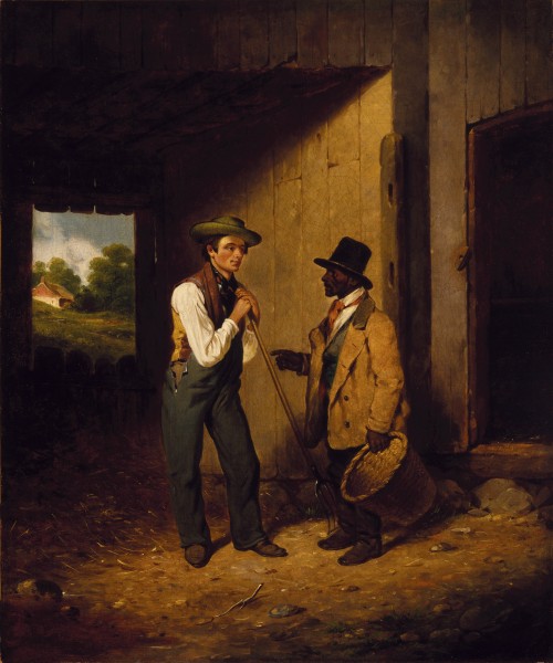 Brooklyn Museum - All Talk and No Work - Francis William Edmonds - overall