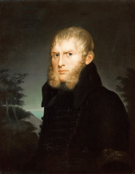 Caroline Bardua - Porträt Caspar David Friedrichs (1810)