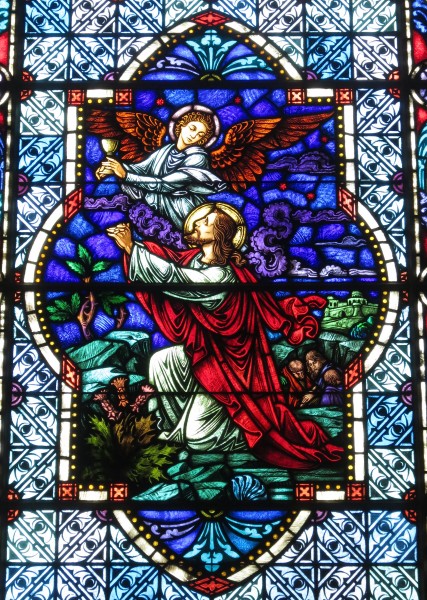 Cathedral Church of Saint Patrick (Charlotte, North Carolina) - stained glass, Agony in the Garden