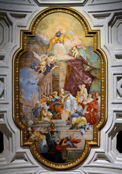 Ceiling in San Peter in Vincula (Rome)