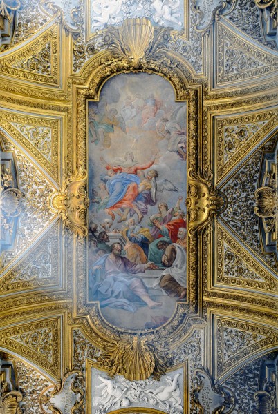 Ceiling in Santa Maria dell'Orto (Rome)