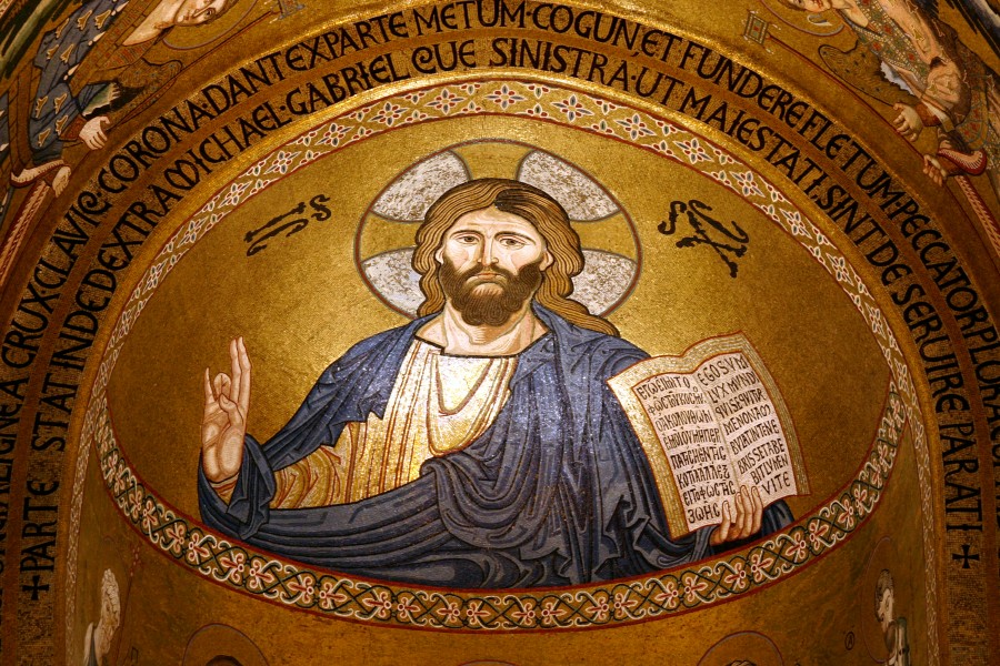 Christ Pantocrator - Capela Palatina - Palermo - Italy 2015