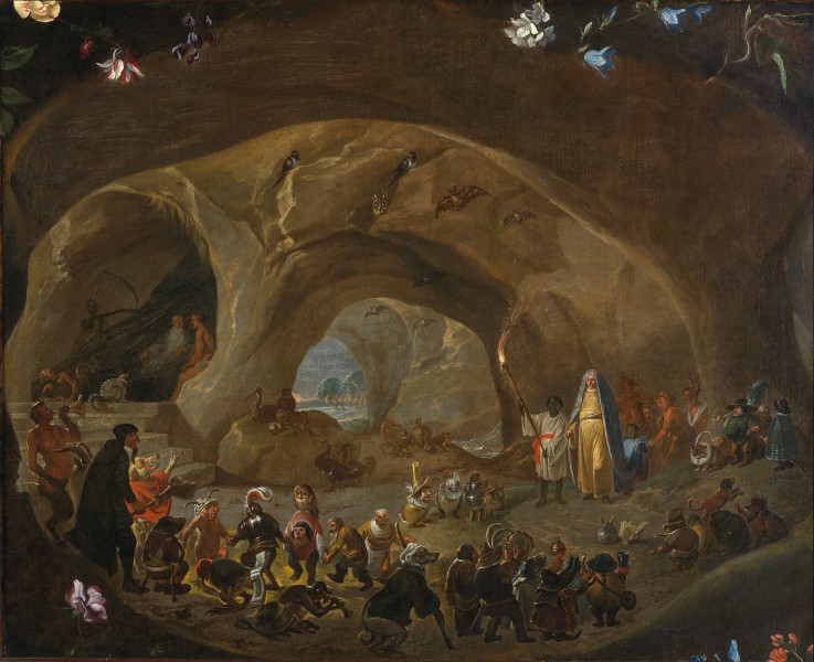 Cornelis Saftleven Versuchung des hl Antonius