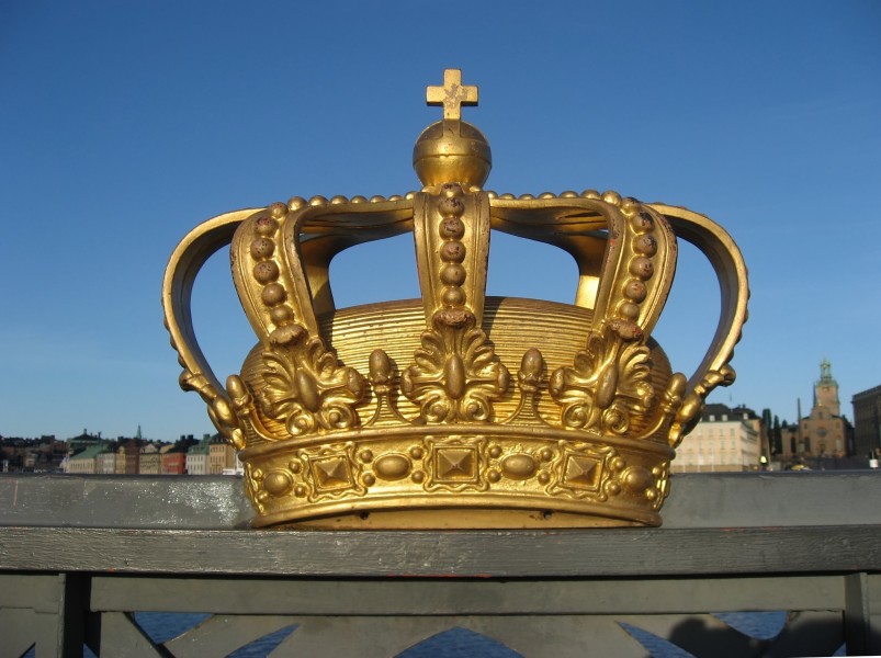 Crown on Skeppsholmsbron 2008-07-18 filtered