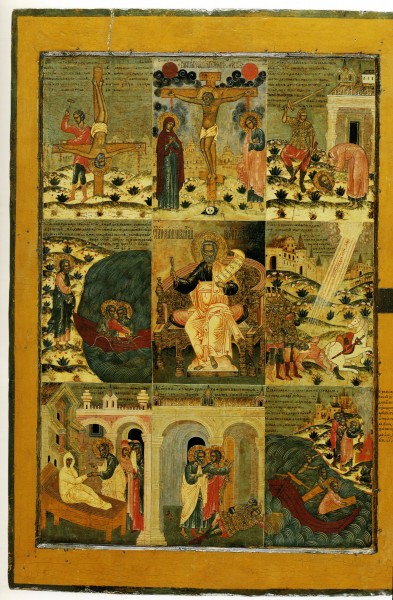 Икона Апостол Пётр XVII Псков