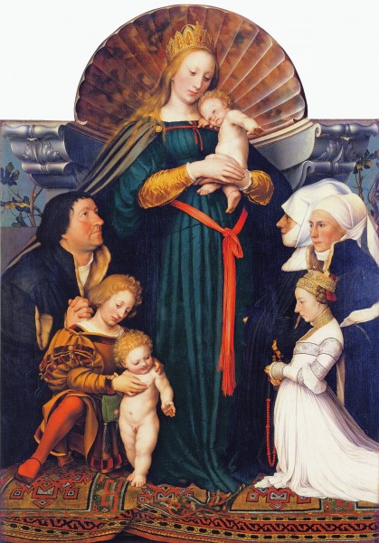 Darmstadt Madonna, by Hans Holbein the Younger