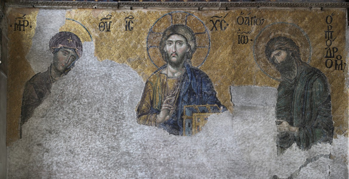 Deesis mosaic Hagia Sophia 2