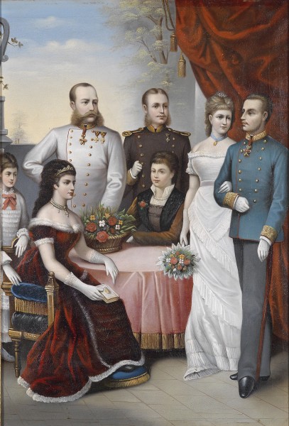 Die kaiserliche Familie um 1882