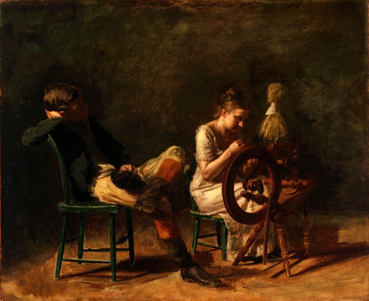 Eakins, Courtship 1878