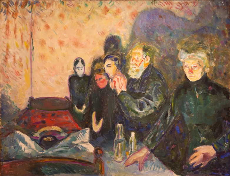 Edvard Munch, Dødskamp