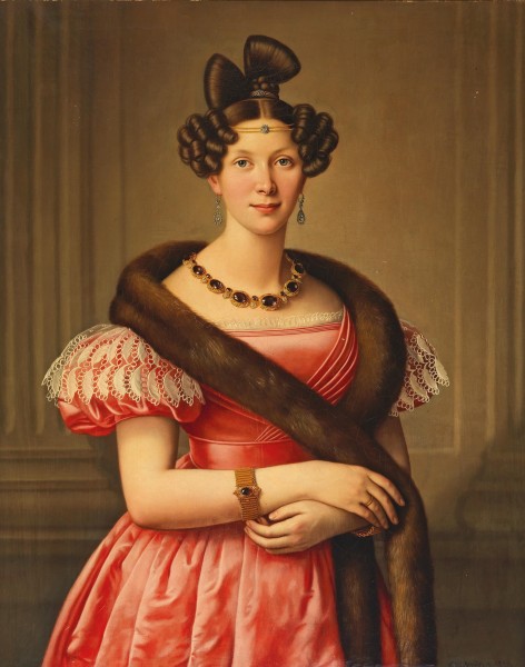 F W Herdt Dame aus der Familie Rohde 1833