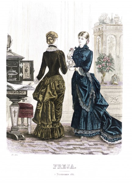 Freja- illustrerad skandinavisk modetidning 1881, illustration nr 20
