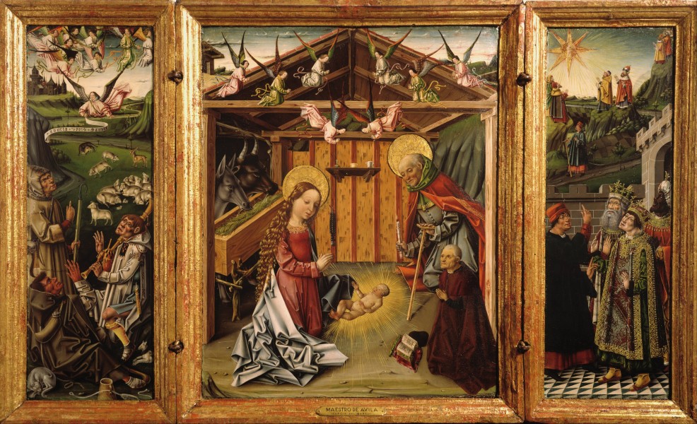 García del Barco - Triptych of the Nativity - Google Art Project