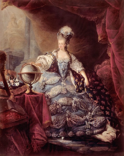 Gautier-Dagoty - Marie-Antoinette, 1775