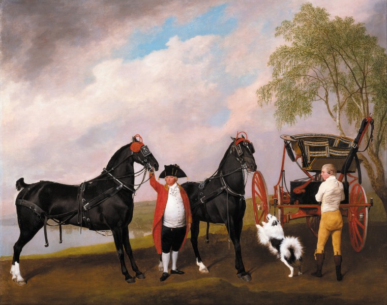 George Stubbs - The Prince of Wales's Phaeton - Google Art Project