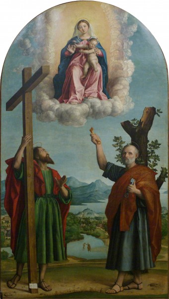 Girolamo dai Libri - Madonna della quercia, Museo Castelvecchio