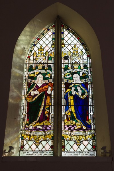 Grouville Church stained glass window 11