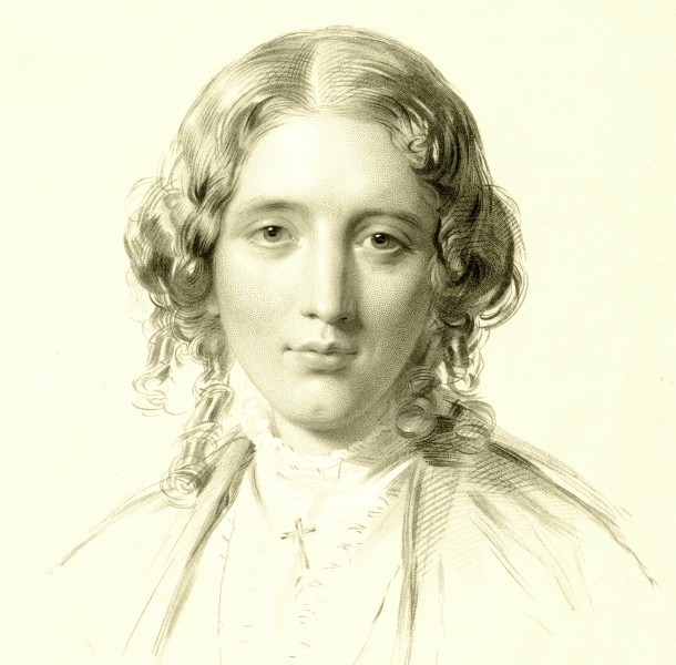 Harriet Beecher Stowe by Francis Holl