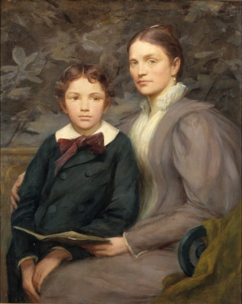 Henry O. Walker - Mrs. William T. Evans and Her Son - Google Art Project