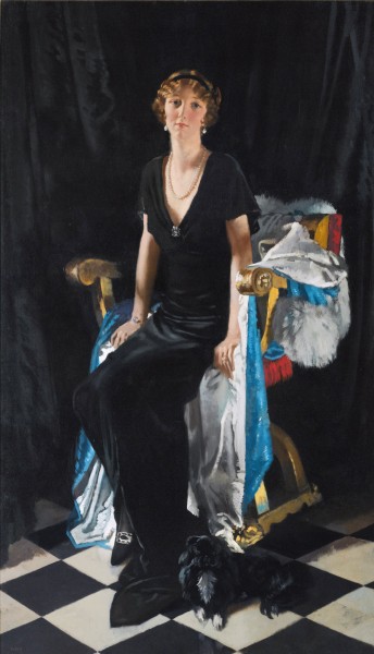 Idina Wallace, by William Orpen