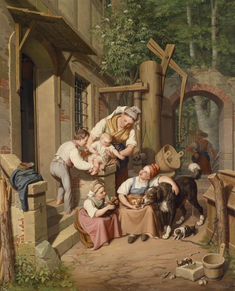 IH Die fürsorgliche Mutter 1836