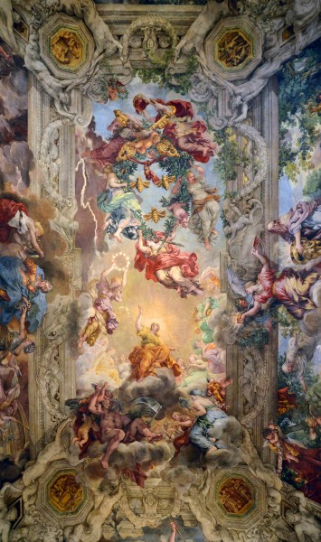 Il trionfo della Divina Provvidenza,Palazzo Barberini