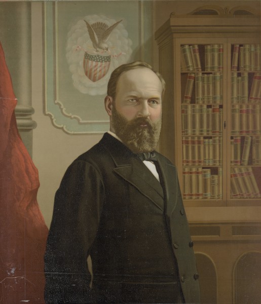 James A. Garfield, portrait by Gilman in the LOC.jpg