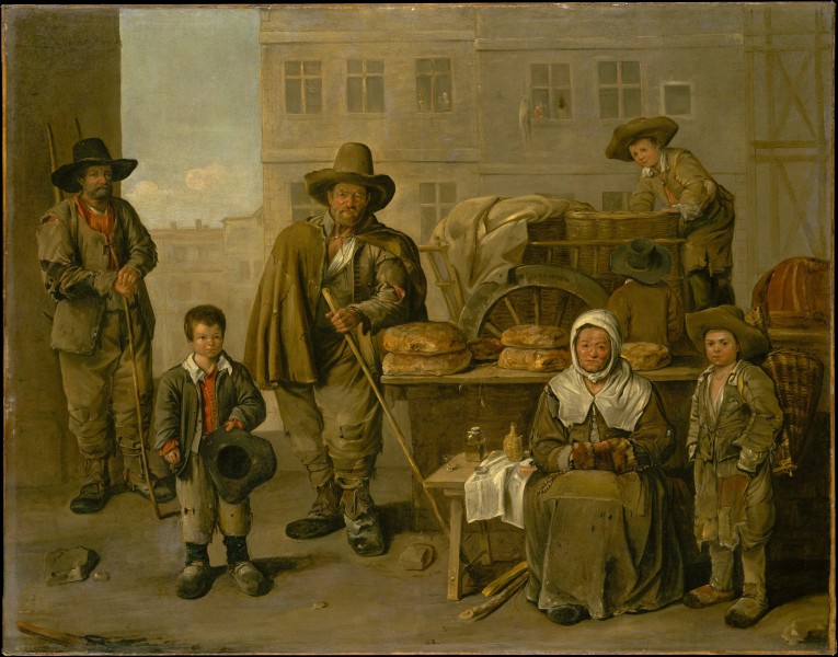 Jean Michelin, The Baker's Cart, 1656