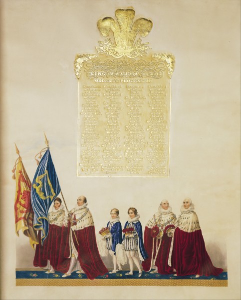 John Whittaker - Ceremonial of the Coronation of King George IV - Google Art Project