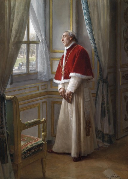 José Frappa Nachdenklicher Kardinal