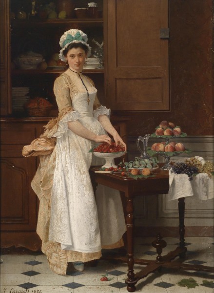 Joseph Caraud Das Kirschenmädchen 1875