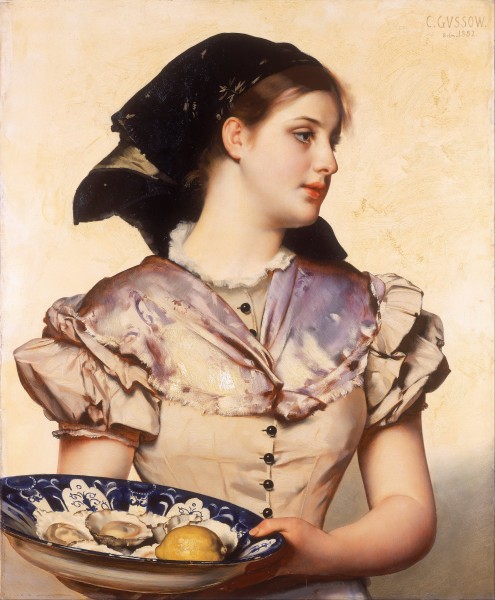 Karl Gussow - The Oyster Girl - Google Art Project