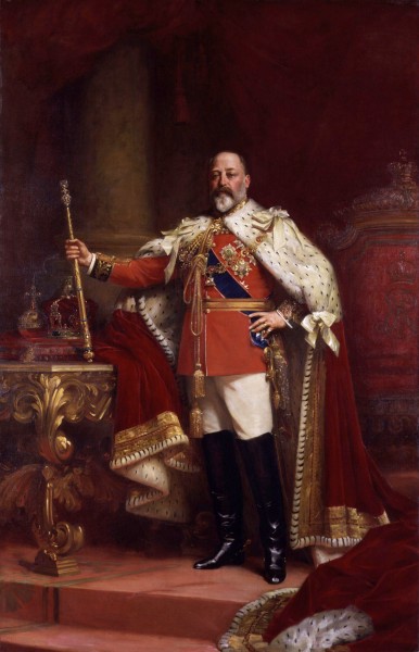 King Edward VII by Sir (Samuel) Luke Fildes