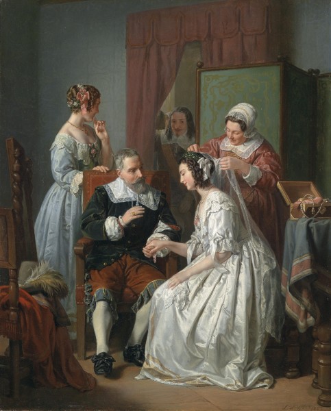 Leopold Löffler-Radymno Die Braut 1852