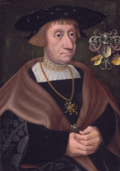 Mathias Mulich (1470-1528), Merchant in Lübeck, by Jacob Claesz van Utrecht